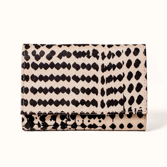 NWOT Lee Coren Minimalist Wallet in Crete - Vegan, Handcrafted in Israel - Picture 2 of 16